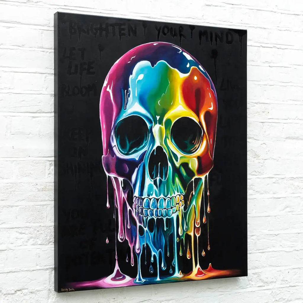 Brighten Your Mind - Original - SOLD by artist Becky Smith - Wyecliffe Galleries