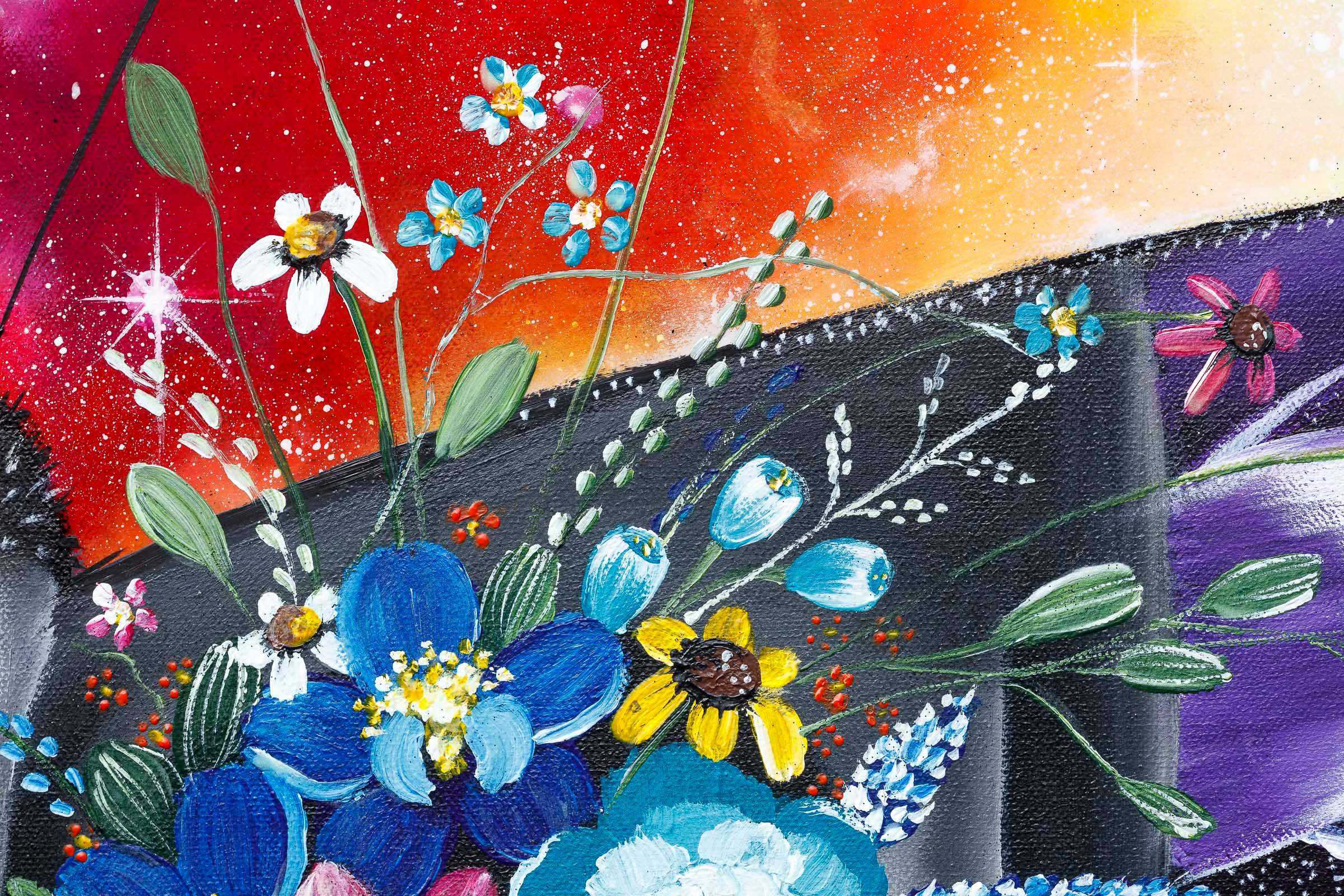 Broken Is Still Beautiful - Original - SOLD by artist Becky Smith - Wyecliffe Galleries