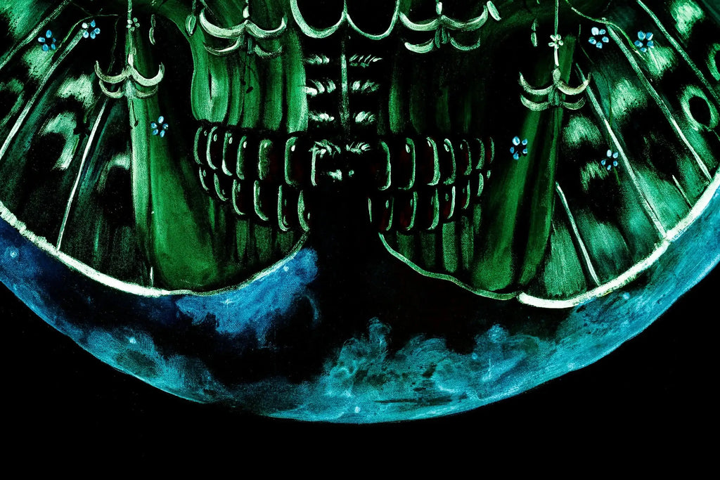 Broken Is Still Beautiful - Original - SOLD by artist Becky Smith - Wyecliffe Galleries