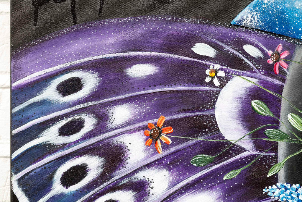 Broken Is Still Beautiful - Original - SOLD by artist Becky Smith - Wyecliffe Galleries