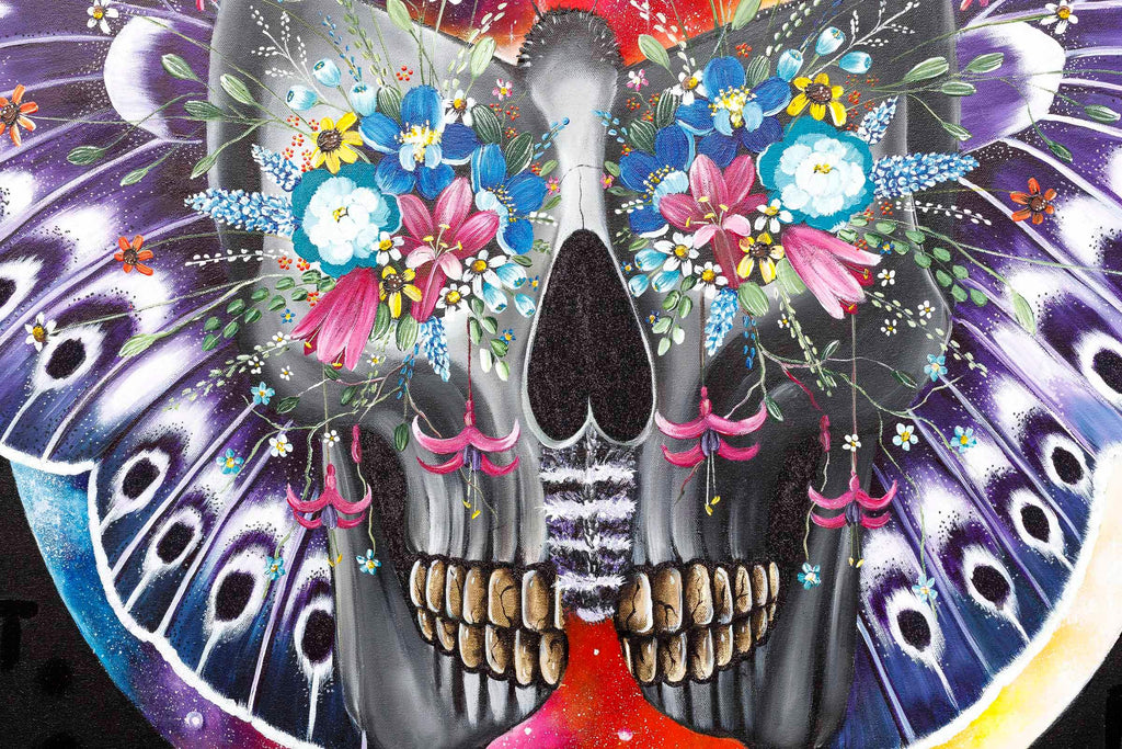 Broken Is Still Beautiful - Original - SOLD by artist Becky Smith - Wyecliffe Galleries