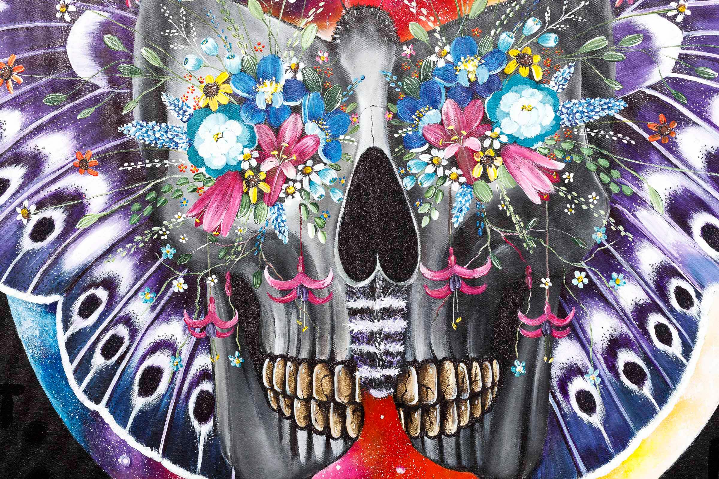 Broken Is Still Beautiful - Original - SOLD by artist Becky Smith - Wyecliffe Galleries