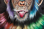 Cheeky Monkey - Original by artist Becky Smith - Wyecliffe Galleries