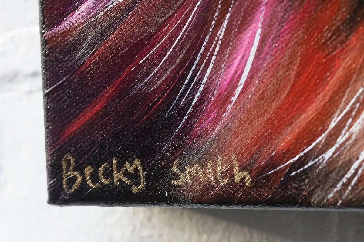 Cheeky Monkey - Original by artist Becky Smith - Wyecliffe Galleries