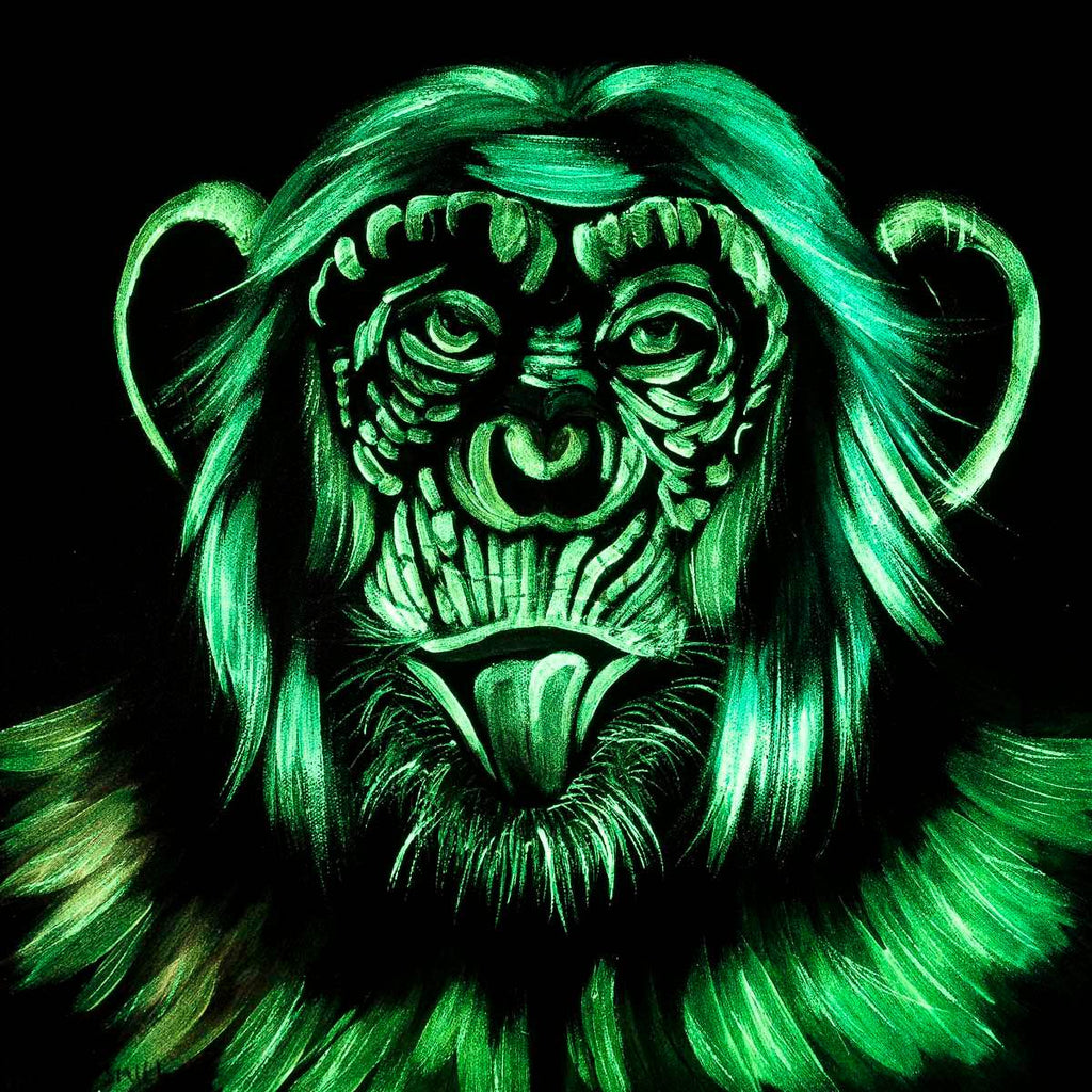 Cheeky Monkey - Original by artist Becky Smith - Wyecliffe Galleries