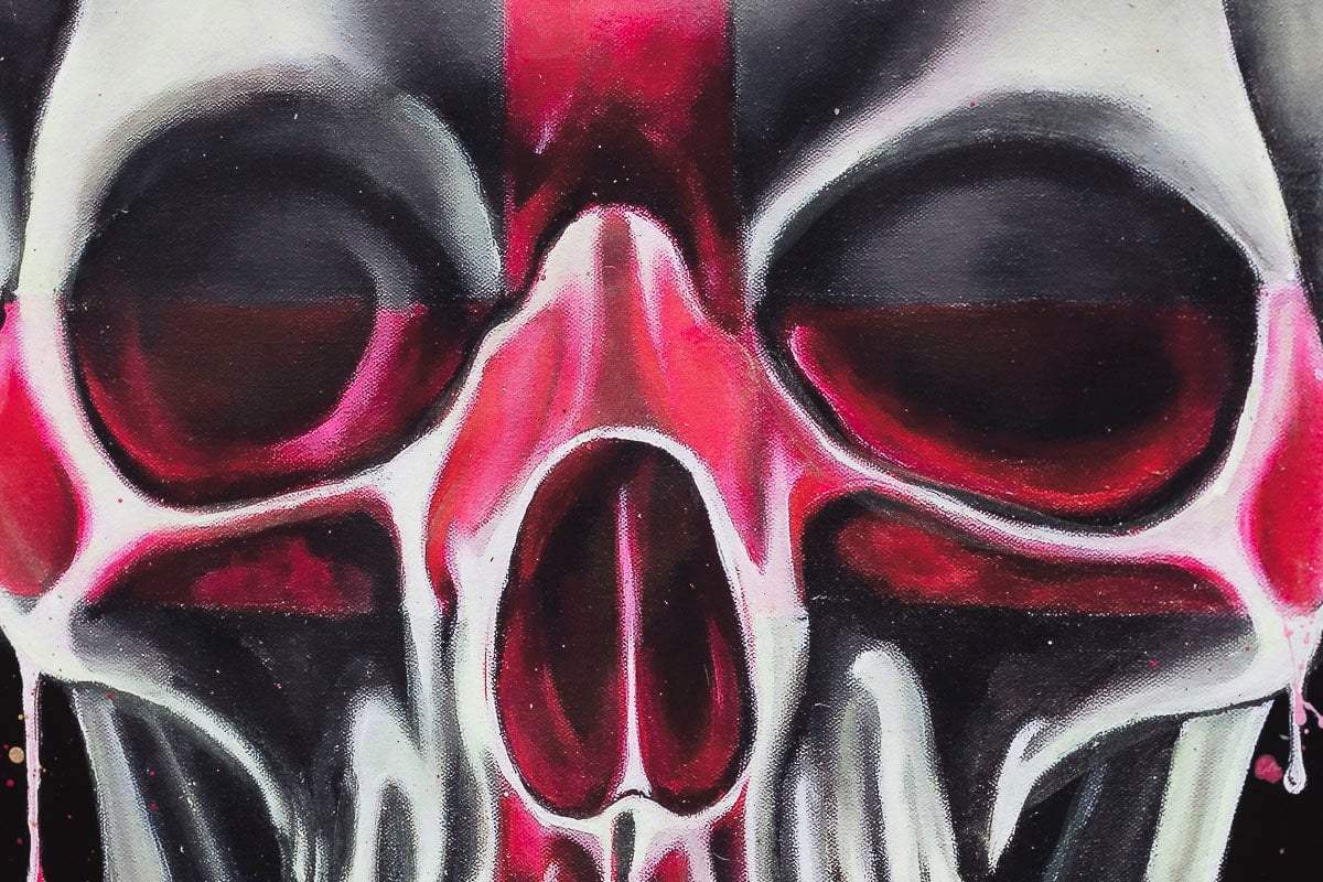 Come On England & Texas Hold 'Em - Set of 2 - Luxury Artist Proof by artist Becky Smith - Wyecliffe Galleries