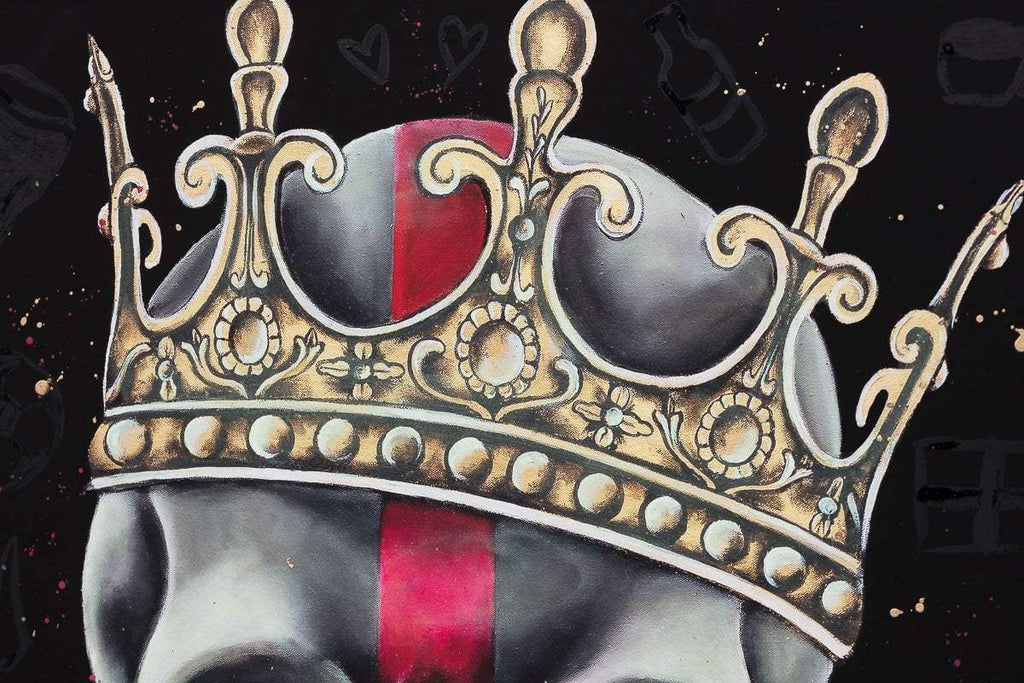 Come On England & Texas Hold 'Em - Set of 2 - Luxury Artist Proof by artist Becky Smith - Wyecliffe Galleries