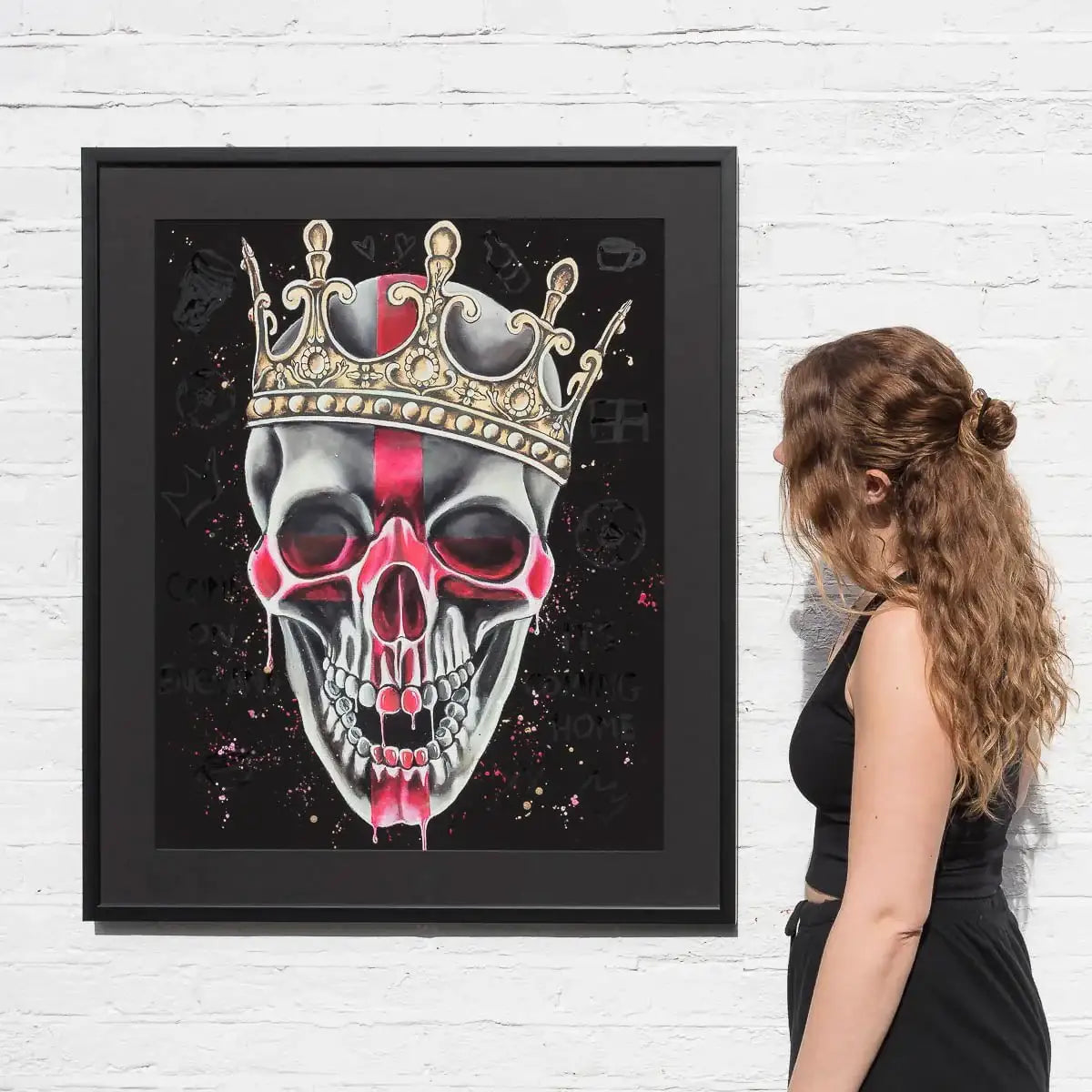 Come On England - Luxury Artist Proof by artist Becky Smith - Wyecliffe Galleries