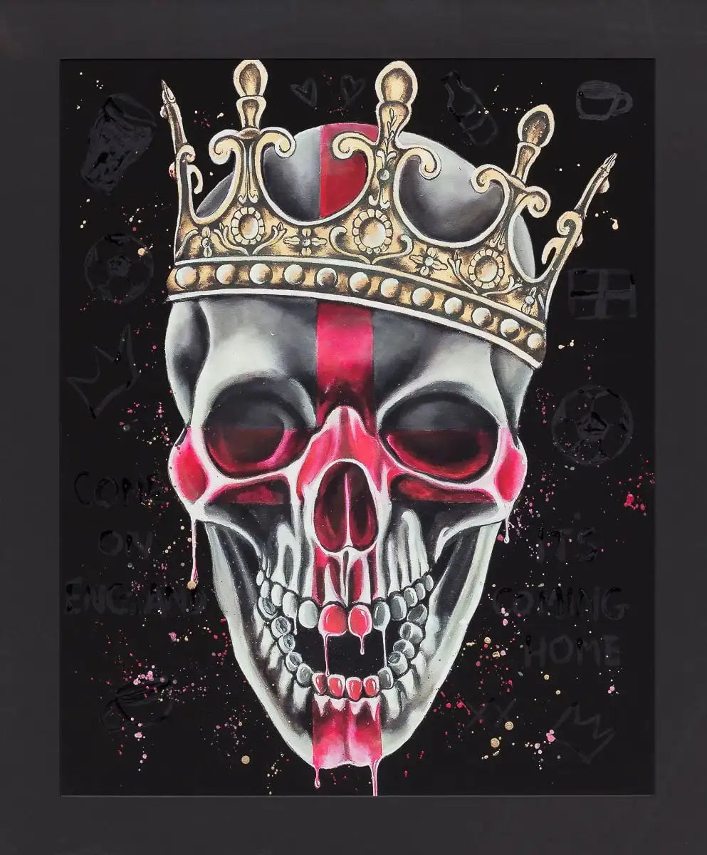 Come On England - Luxury Artist Proof by artist Becky Smith - Wyecliffe Galleries