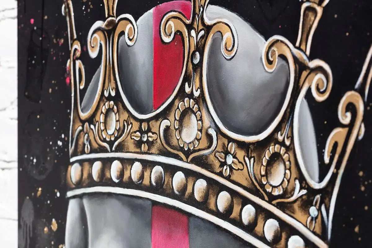 Come On England - Original - SOLD by artist Becky Smith - Wyecliffe Galleries