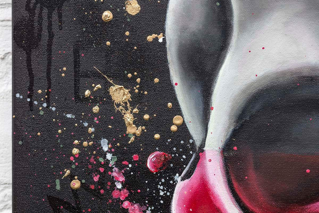 Come On England - Original - SOLD by artist Becky Smith - Wyecliffe Galleries