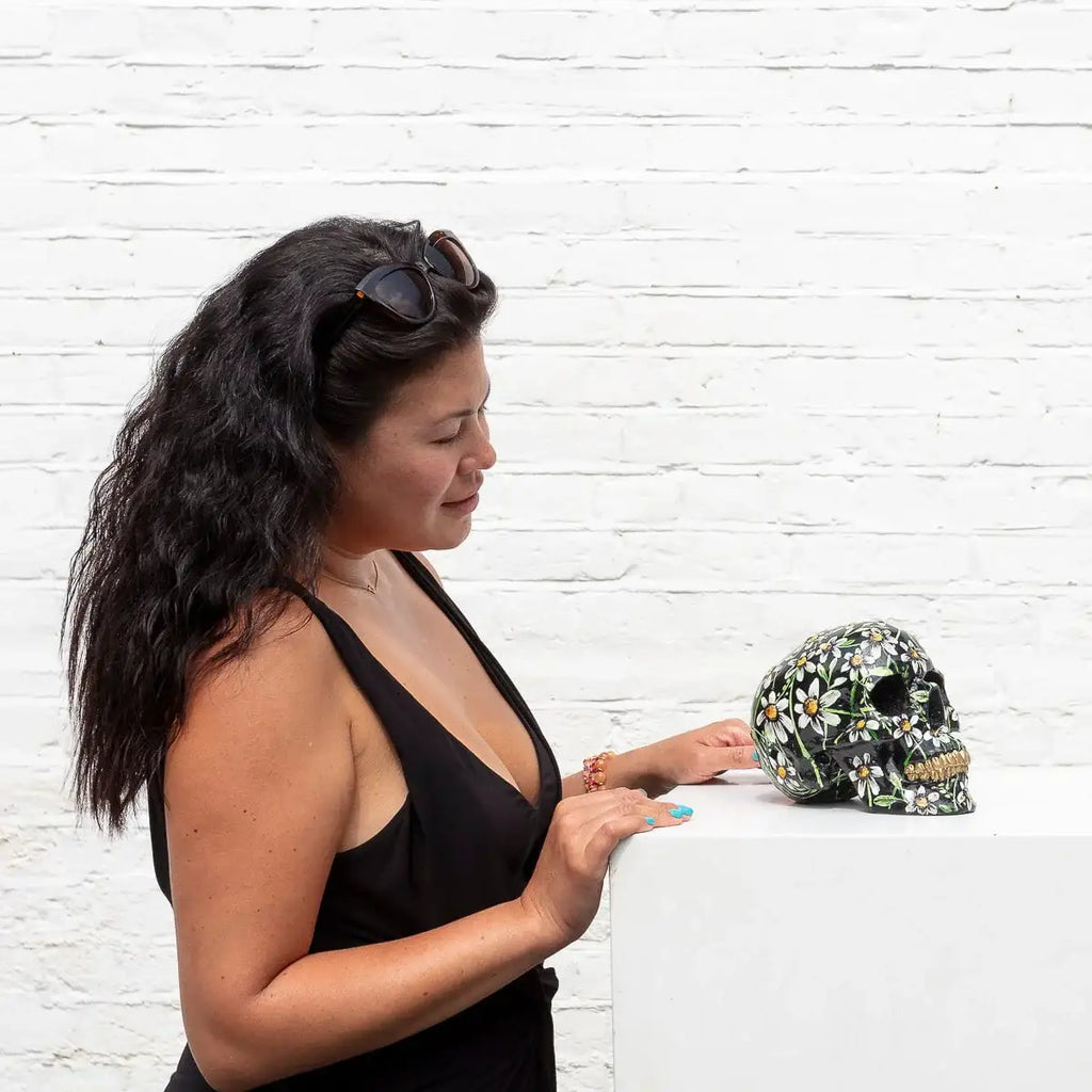 Daisy, Daisy - Original Sculpture - SOLD by artist Becky Smith - Wyecliffe Galleries