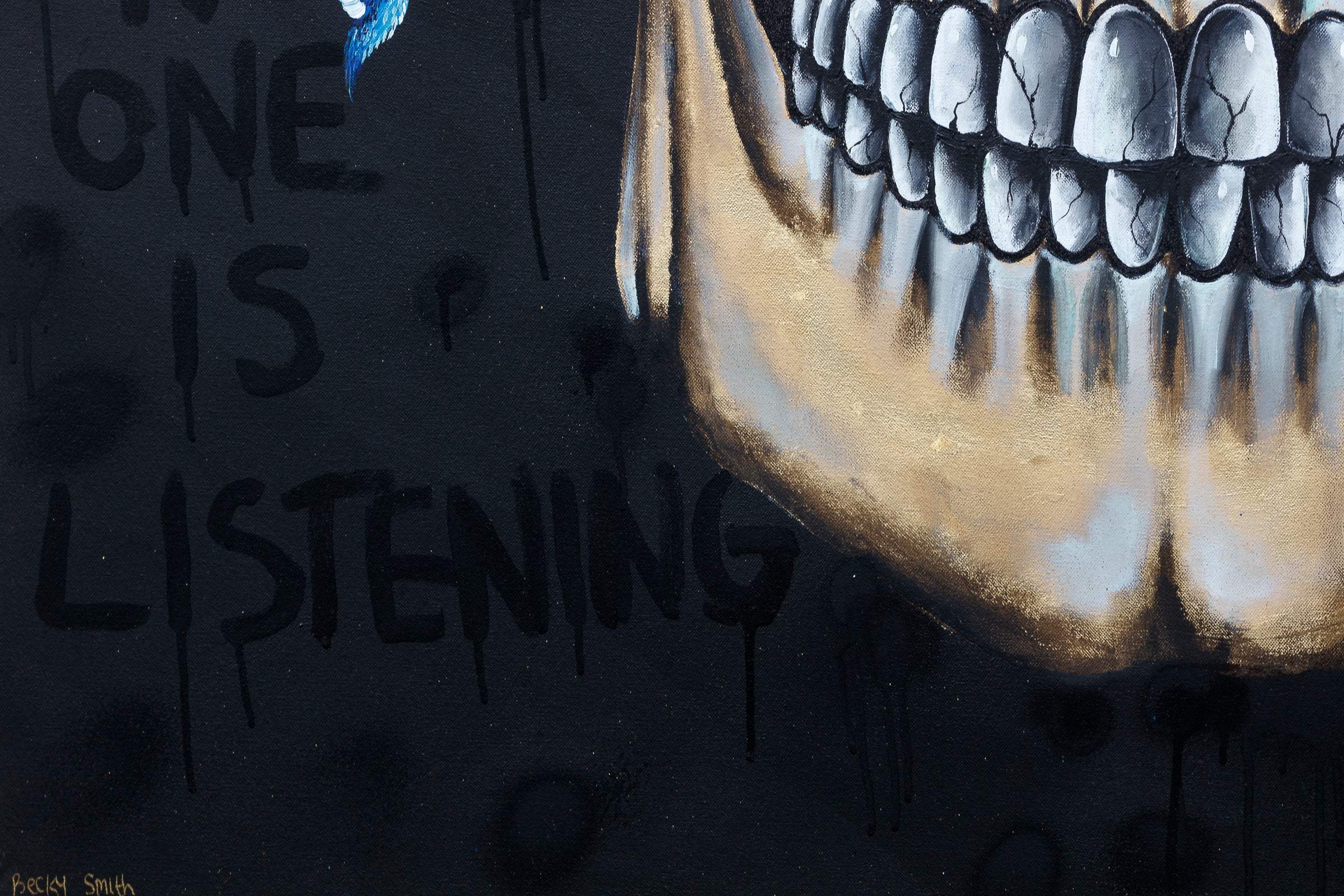 Dance Like No-One Is Watching - Original - SOLD by artist Becky Smith - Wyecliffe Galleries