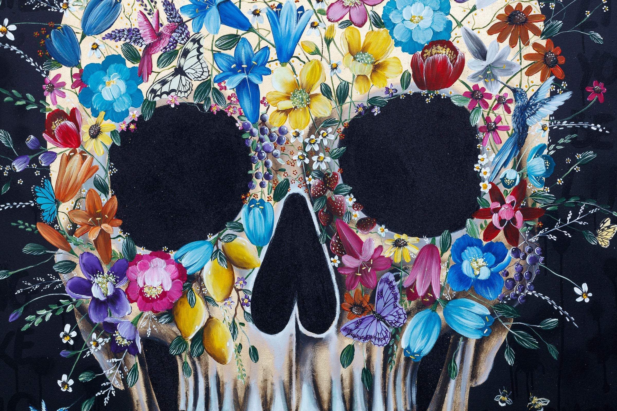 Dance Like No-One Is Watching - Original - SOLD by artist Becky Smith - Wyecliffe Galleries