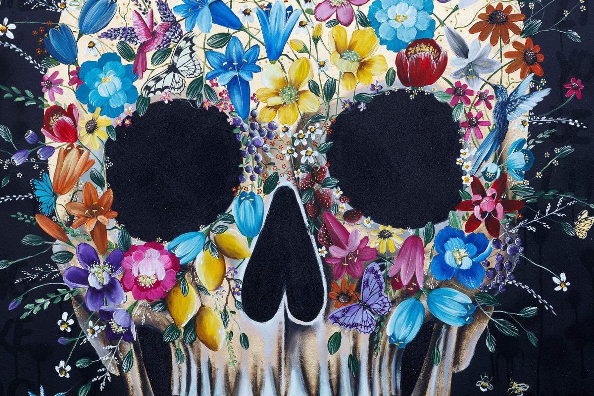 Dance Like No-One Is Watching - Original - SOLD by artist Becky Smith - Wyecliffe Galleries