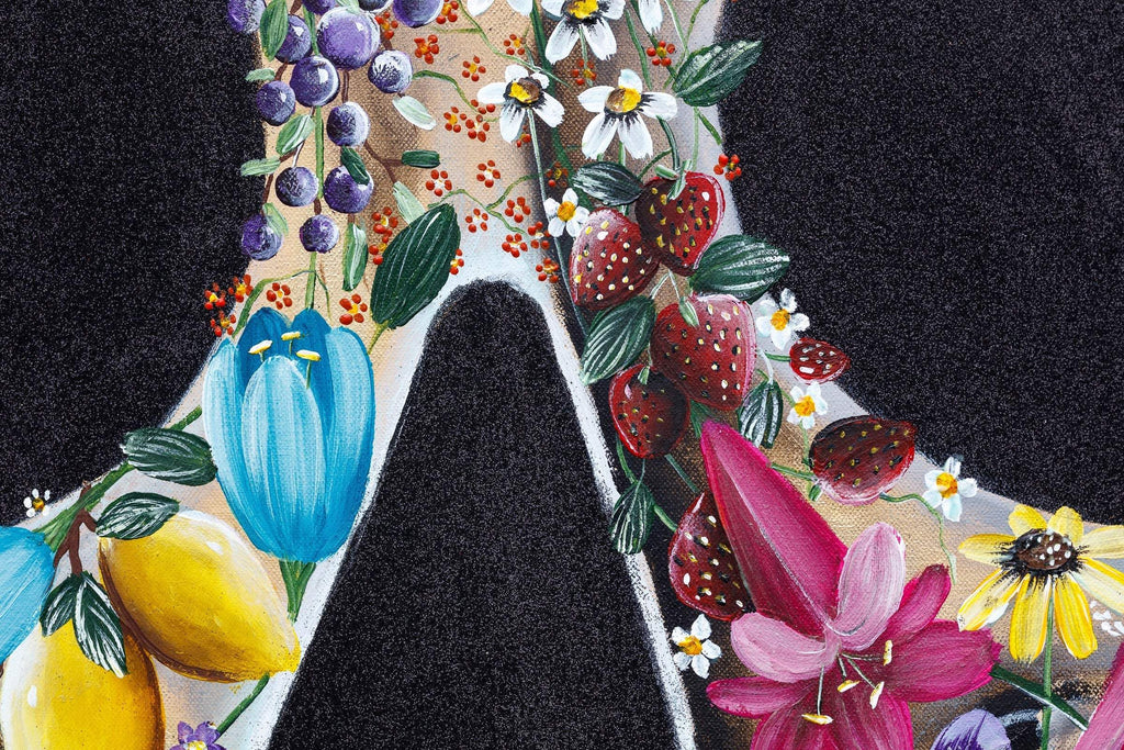 Dance Like No-One Is Watching - Original - SOLD by artist Becky Smith - Wyecliffe Galleries