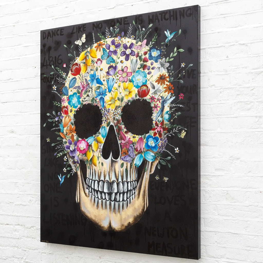 Dance Like No-One Is Watching - Original - SOLD by artist Becky Smith - Wyecliffe Galleries