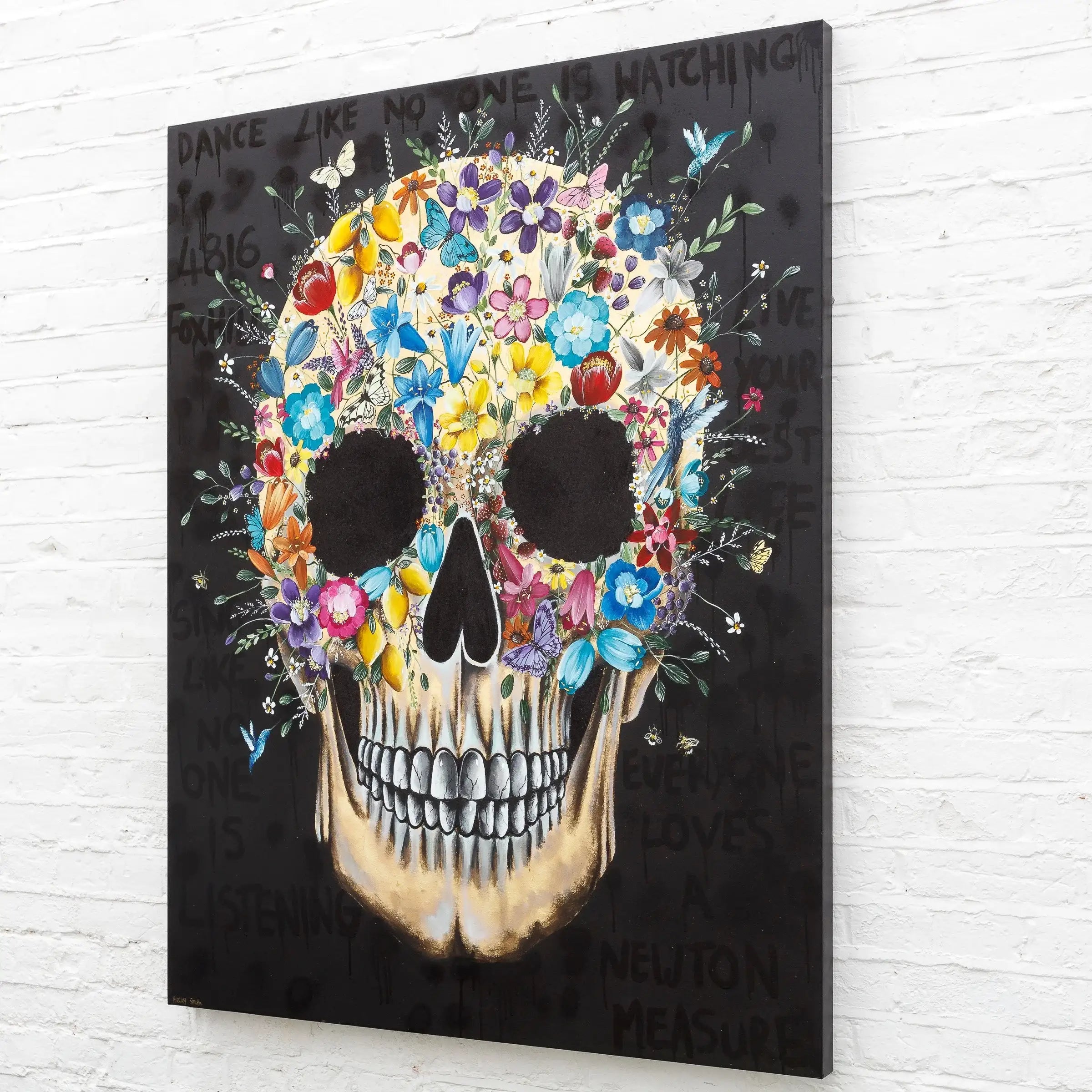 Dance Like No-One Is Watching - Original - SOLD by artist Becky Smith - Wyecliffe Galleries