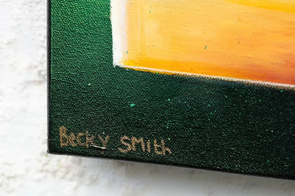 DJ Funky Monkey - Original - SOLD by artist Becky Smith - Wyecliffe Galleries