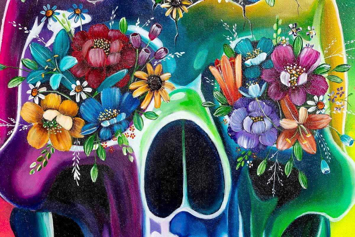 Do What Makes You Happy - Original - SOLD by artist Becky Smith - Wyecliffe Galleries