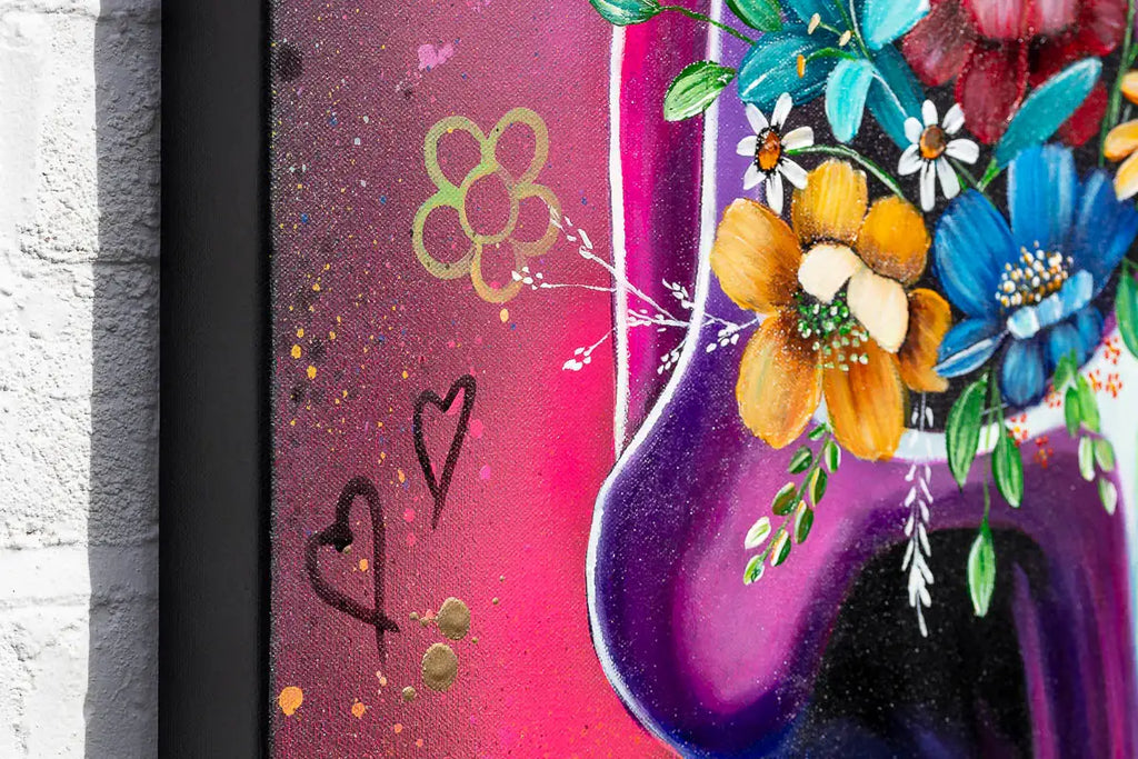 Do What Makes You Happy - Original - SOLD by artist Becky Smith - Wyecliffe Galleries