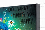 Do What Makes You Happy - Original - SOLD by artist Becky Smith - Wyecliffe Galleries