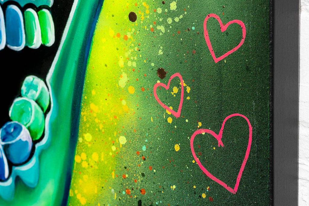 Do What Makes You Happy - Original - SOLD by artist Becky Smith - Wyecliffe Galleries