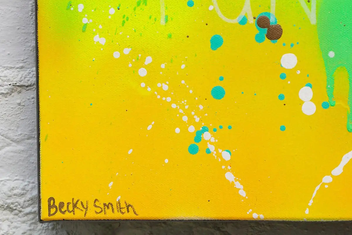 Don't Take Life So Seriously - Original by artist Becky Smith - Wyecliffe Galleries