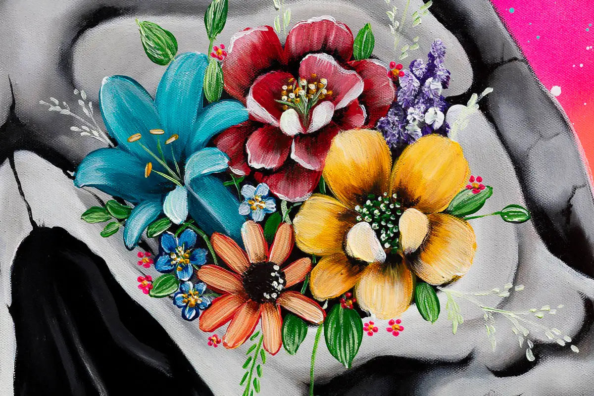 Don't Take Life So Seriously - Original by artist Becky Smith - Wyecliffe Galleries