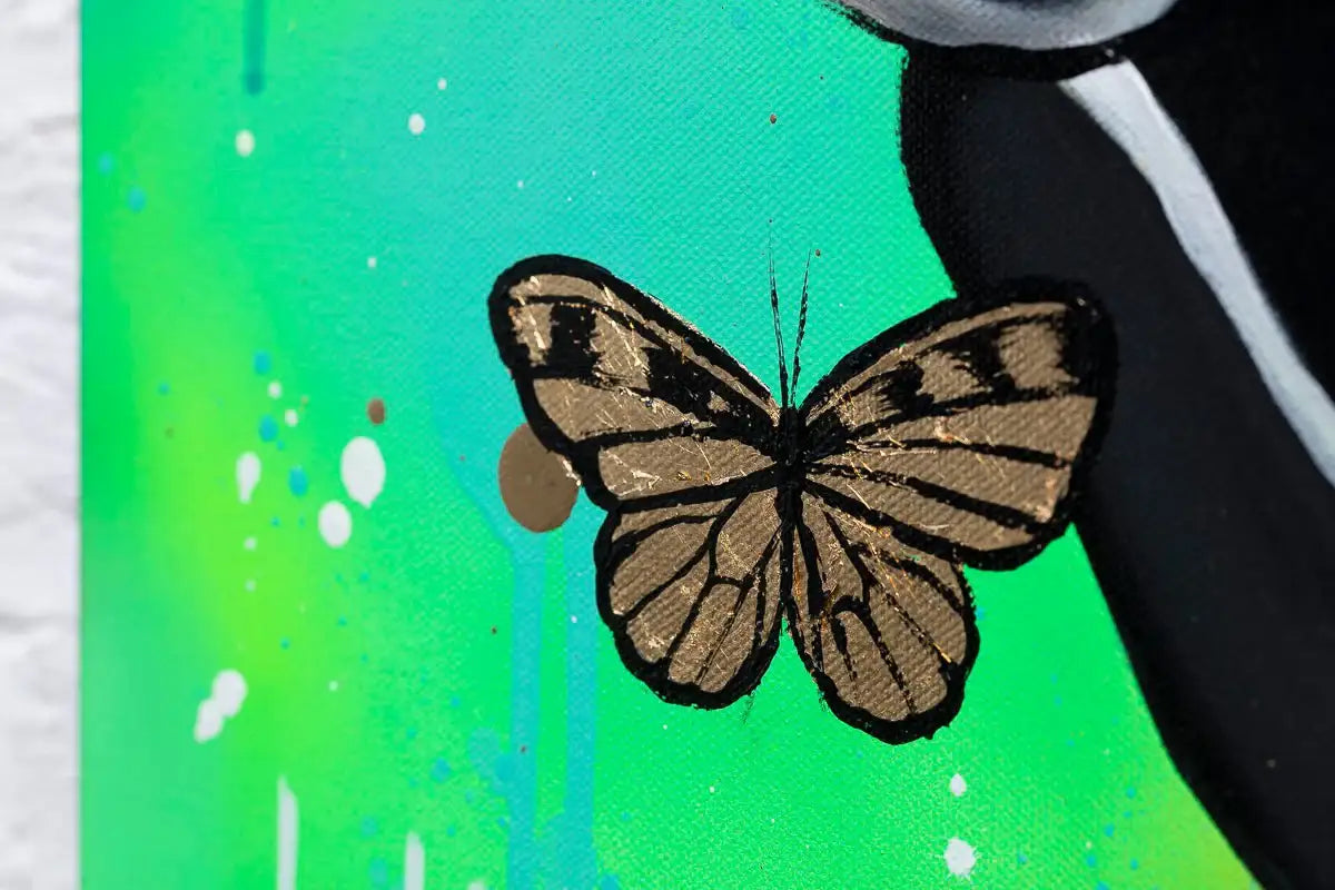 Don't Take Life So Seriously - Original by artist Becky Smith - Wyecliffe Galleries