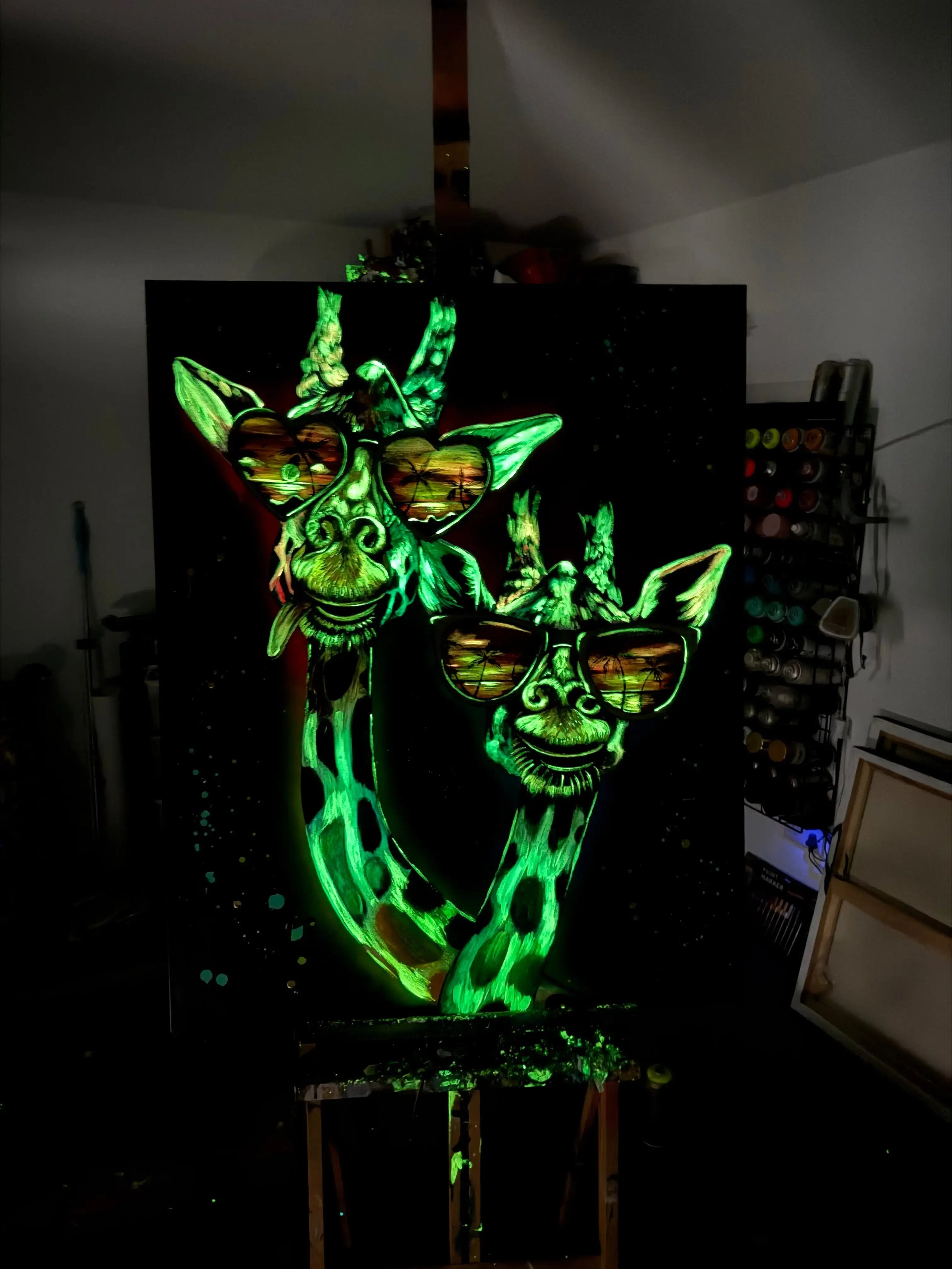 Double Trouble - Original - SOLD by artist Becky Smith - Wyecliffe Galleries