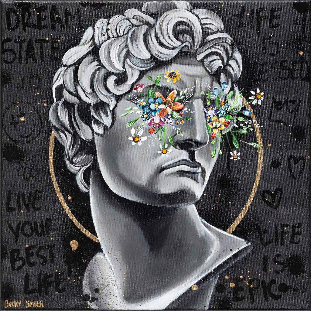 Dream State - Original - SOLD by artist Becky Smith - Wyecliffe Galleries