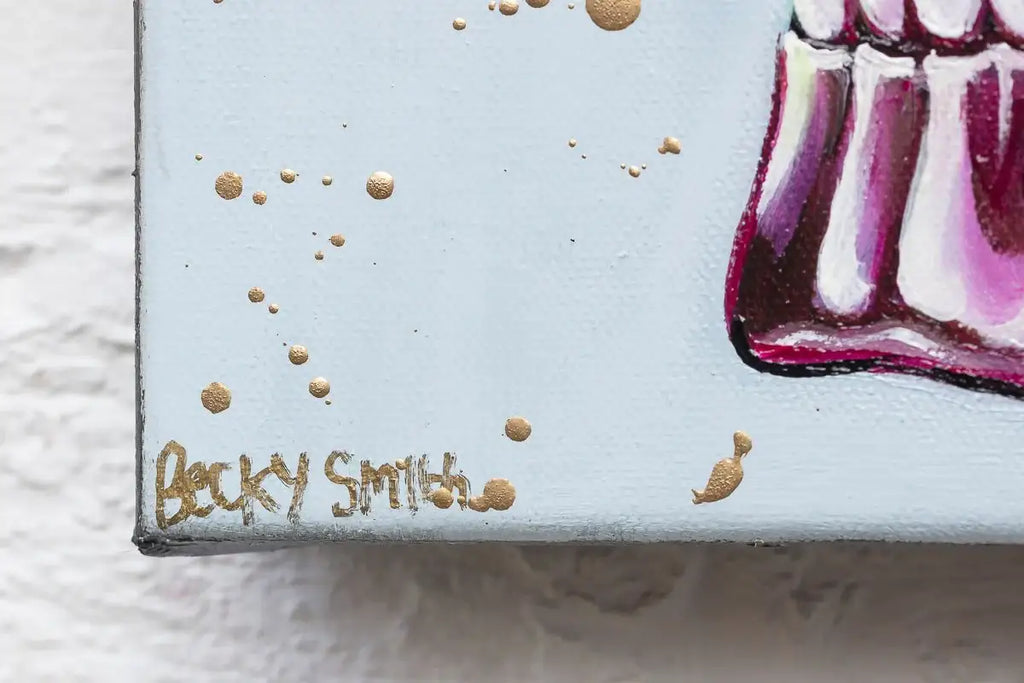 Embrace Life - Original - SOLD by artist Becky Smith - Wyecliffe Galleries