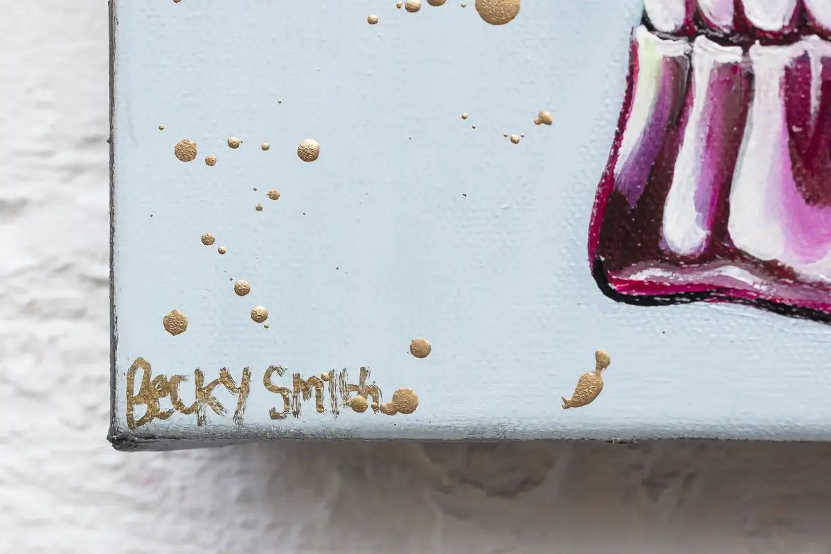 Embrace Life - Original - SOLD by artist Becky Smith - Wyecliffe Galleries