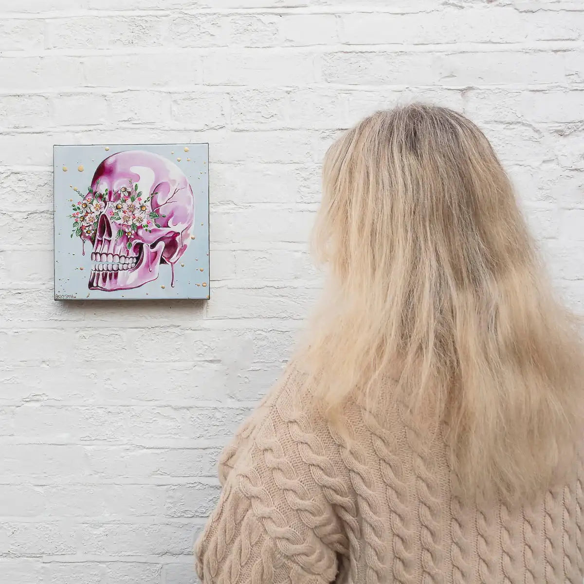 Embrace Life - Original - SOLD by artist Becky Smith - Wyecliffe Galleries