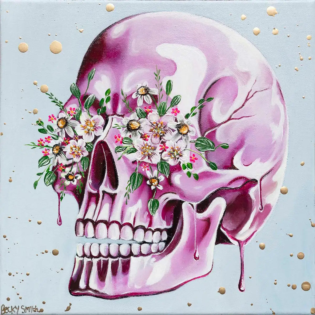 Embrace Life - Original - SOLD by artist Becky Smith - Wyecliffe Galleries