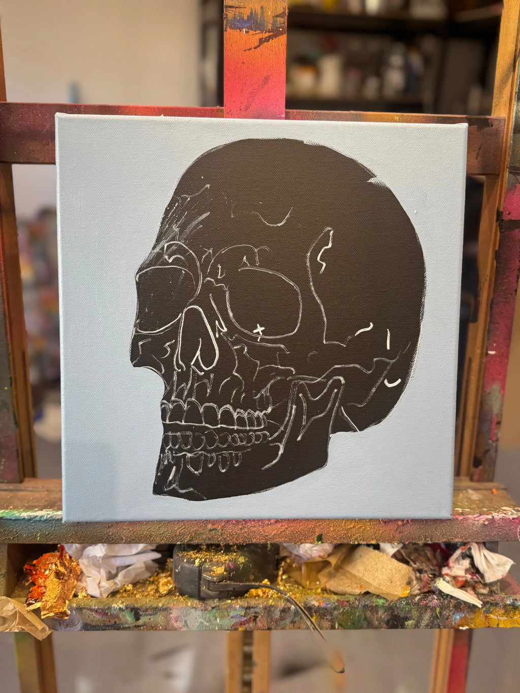 Embrace Life - Original - SOLD by artist Becky Smith - Wyecliffe Galleries