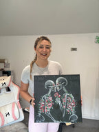 Endless Love - Original - SOLD by artist Becky Smith - Wyecliffe Galleries