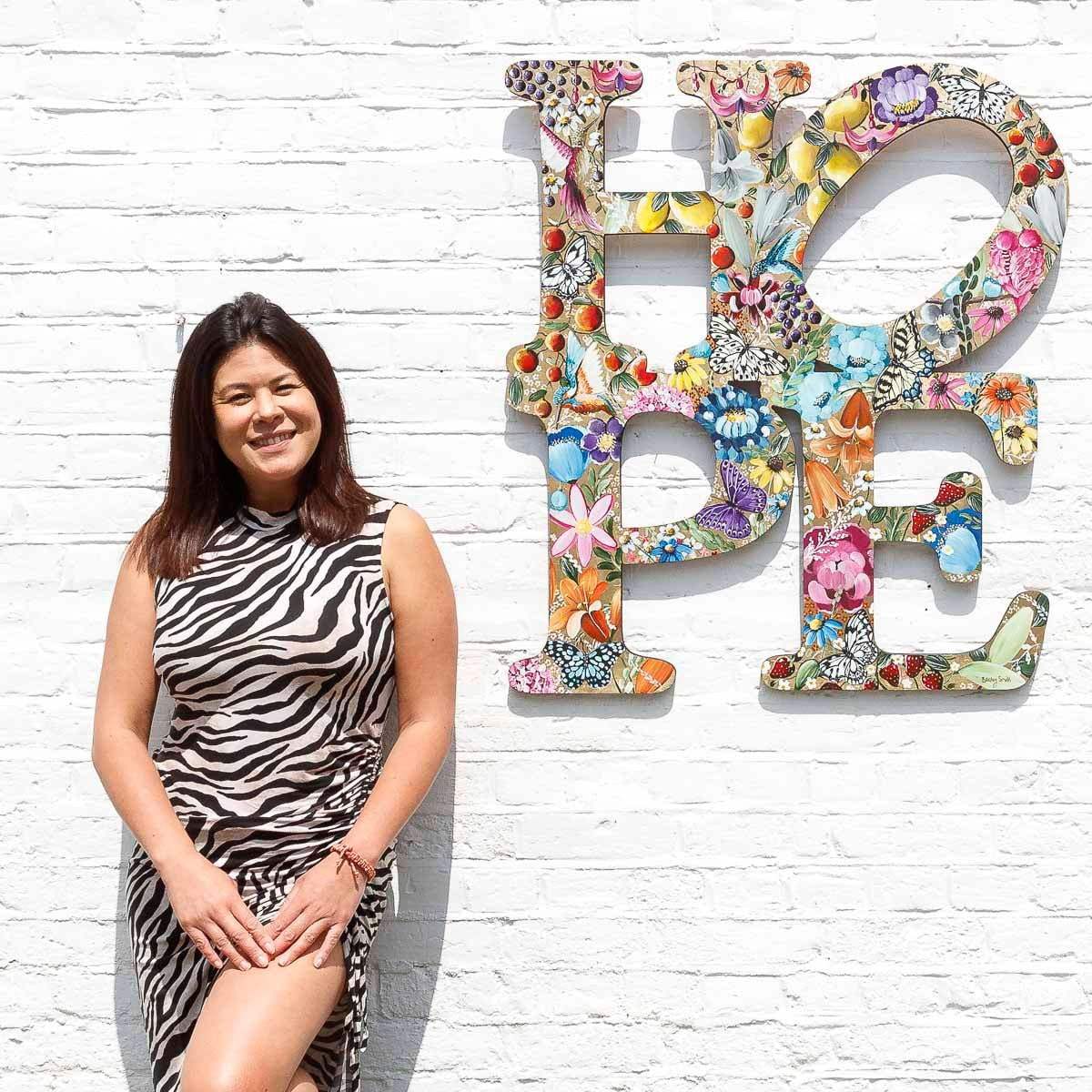 Eternal Hope - Original - SOLD by artist Becky Smith - Wyecliffe Galleries