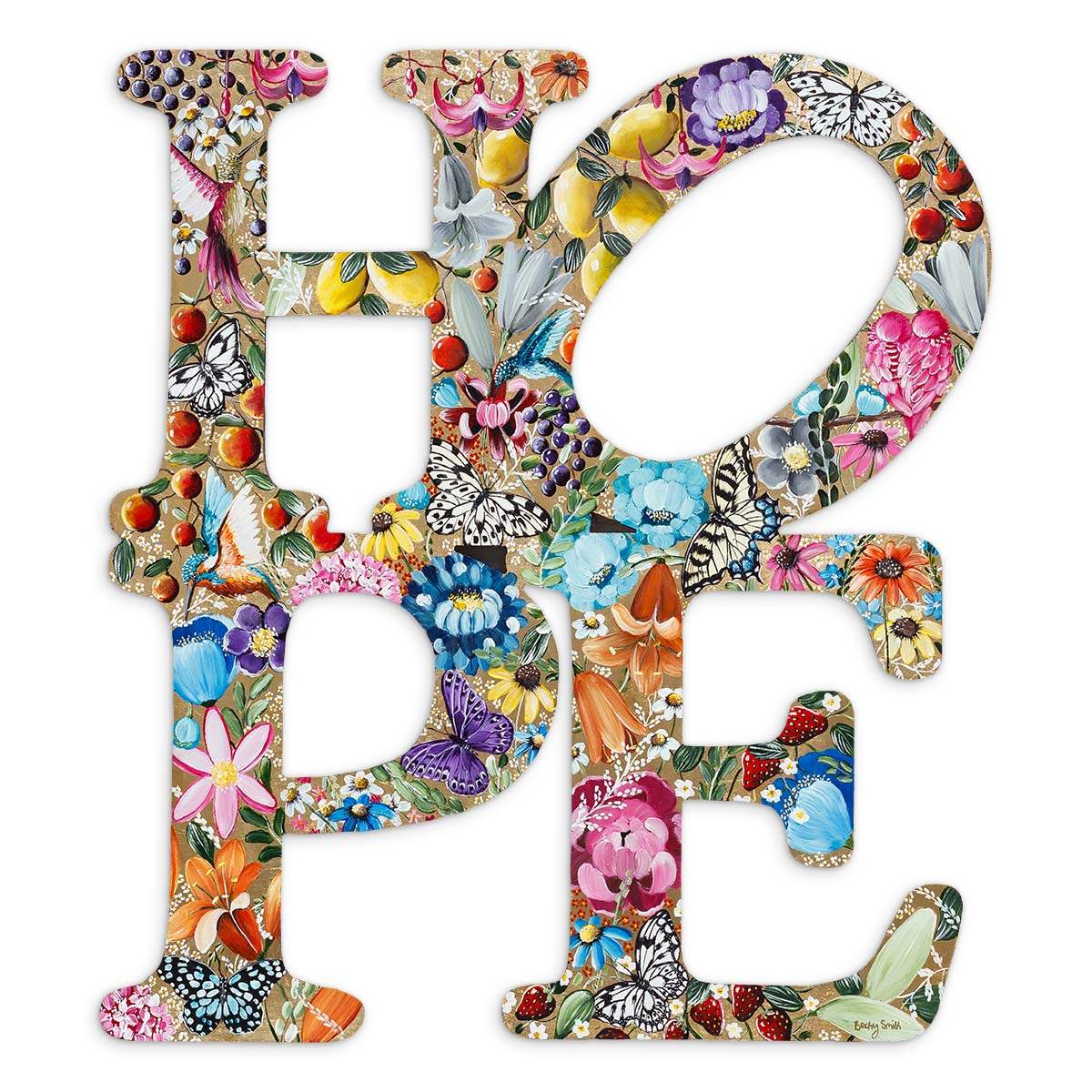 Eternal Hope - Original - SOLD by artist Becky Smith - Wyecliffe Galleries