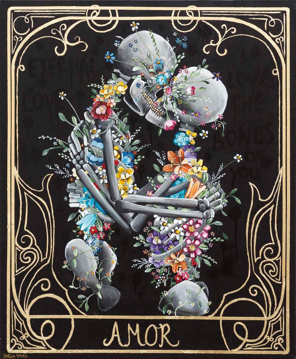 Eternal Love - Original - SOLD by artist Becky Smith - Wyecliffe Galleries