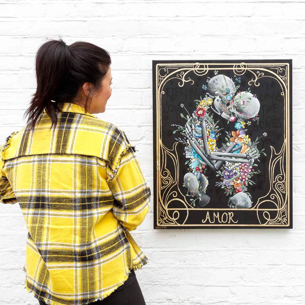 Eternal Love - Original - SOLD by artist Becky Smith - Wyecliffe Galleries