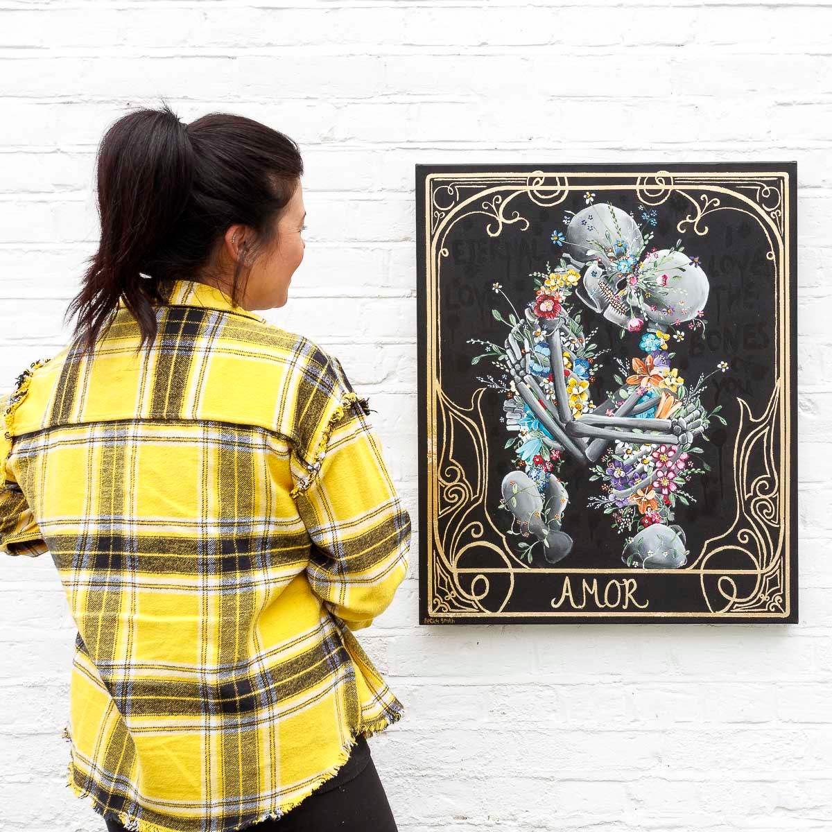 Eternal Love - Original - SOLD by artist Becky Smith - Wyecliffe Galleries