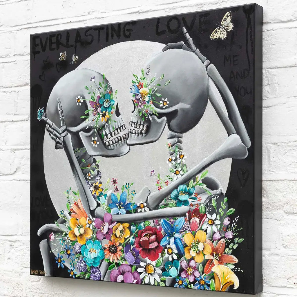 Everlasting Love - Original SOLD by artist Becky Smith - Wyecliffe Galleries