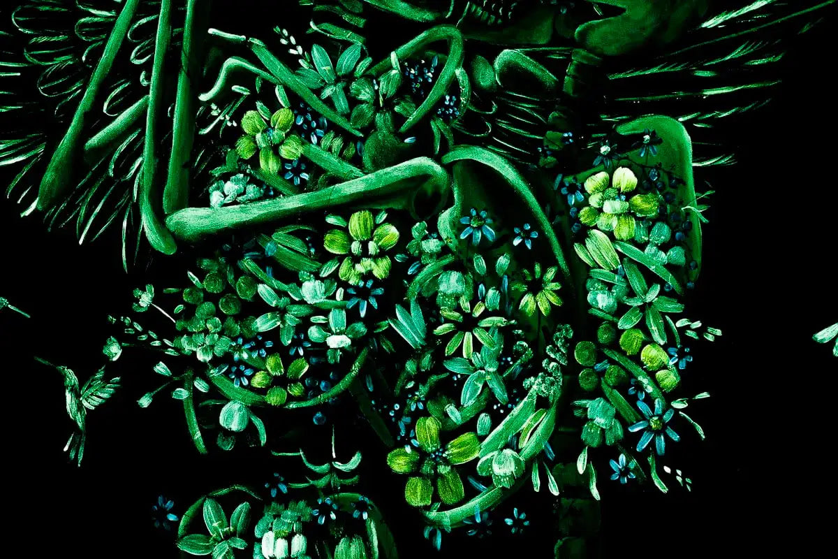 Everyone Has An Angel They Want To Dance With - Original - SOLD by artist Becky Smith - Wyecliffe Galleries