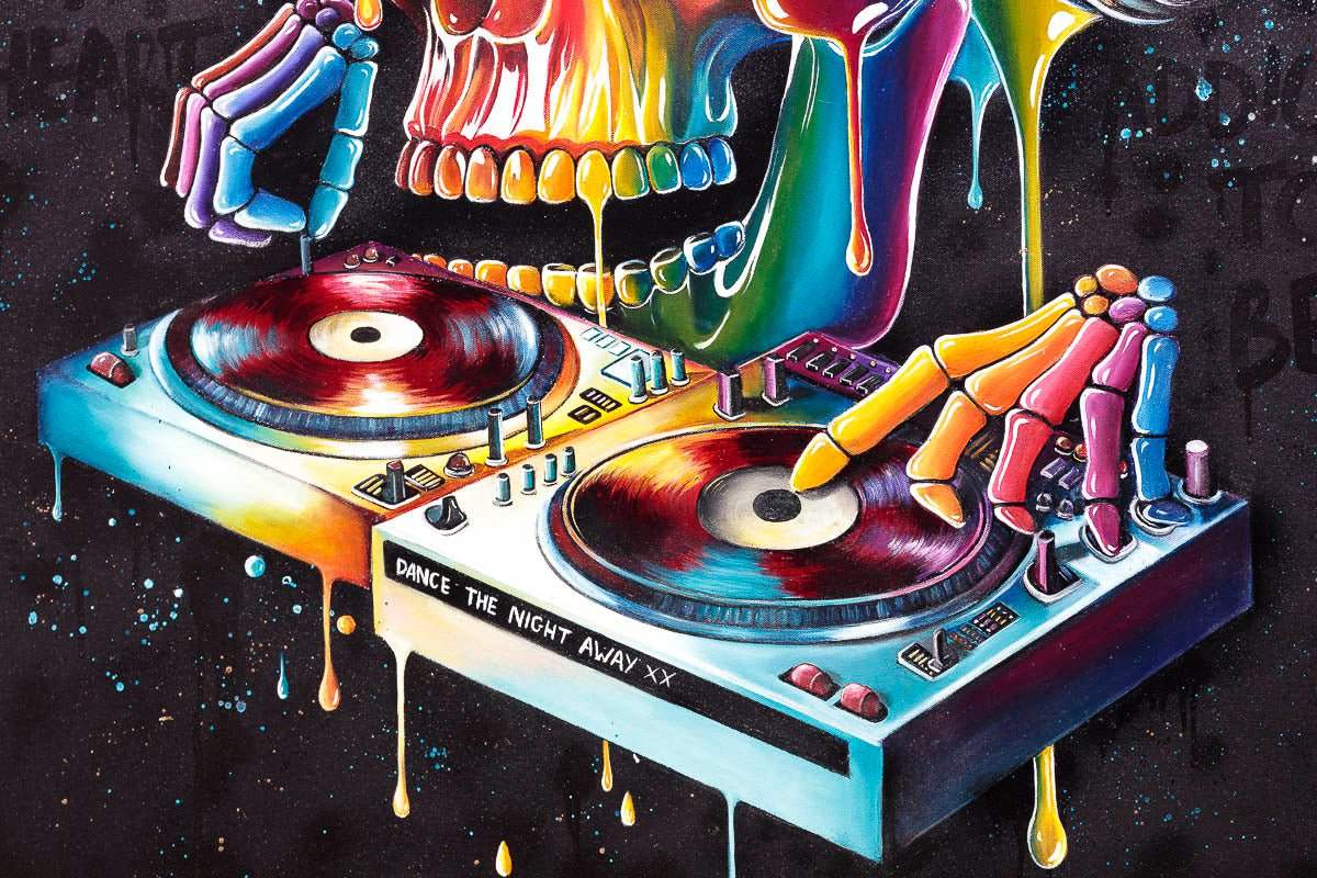 Feel It In My Bones - Original - SOLD by artist Becky Smith - Wyecliffe Galleries