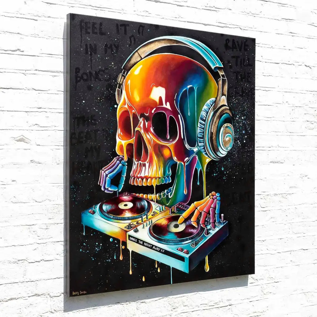 Feel It In My Bones - Original - SOLD by artist Becky Smith - Wyecliffe Galleries