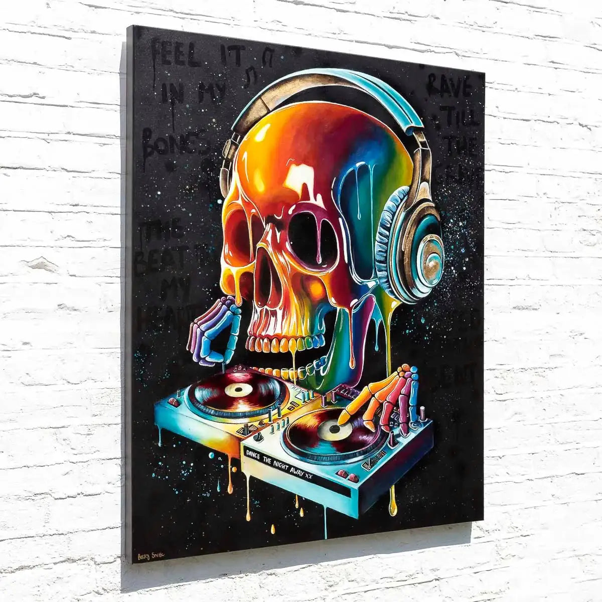 Feel It In My Bones - Original - SOLD by artist Becky Smith - Wyecliffe Galleries