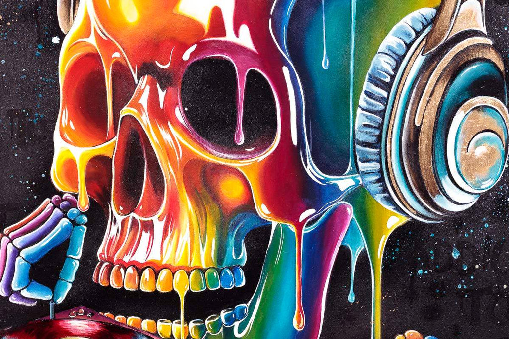 Feel It In My Bones - Original - SOLD by artist Becky Smith - Wyecliffe Galleries