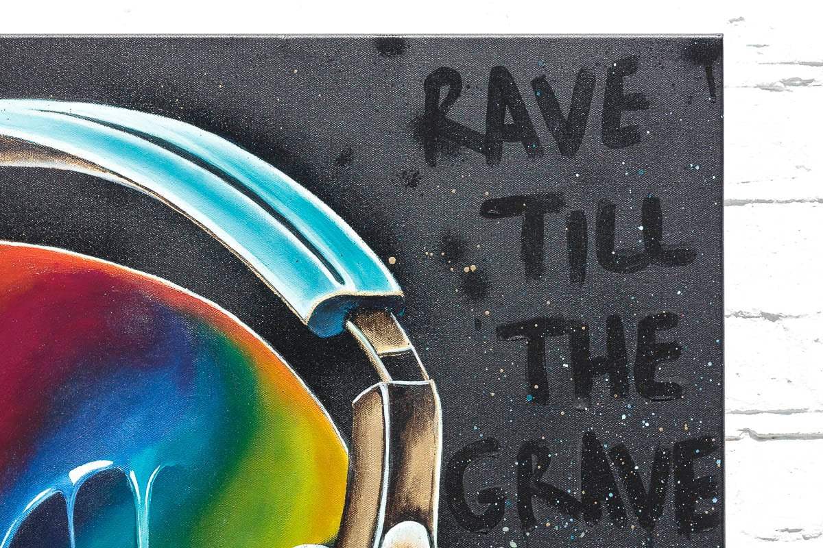 Feel It In My Bones - Original - SOLD by artist Becky Smith - Wyecliffe Galleries